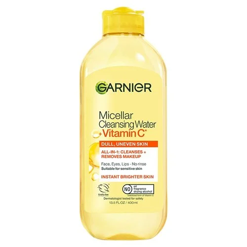 0603084578603_1 میسلار پاککننده گارنیر مدل Vitamin C، مناسب پوست کدر و حساس(400میل) - تصویر 1