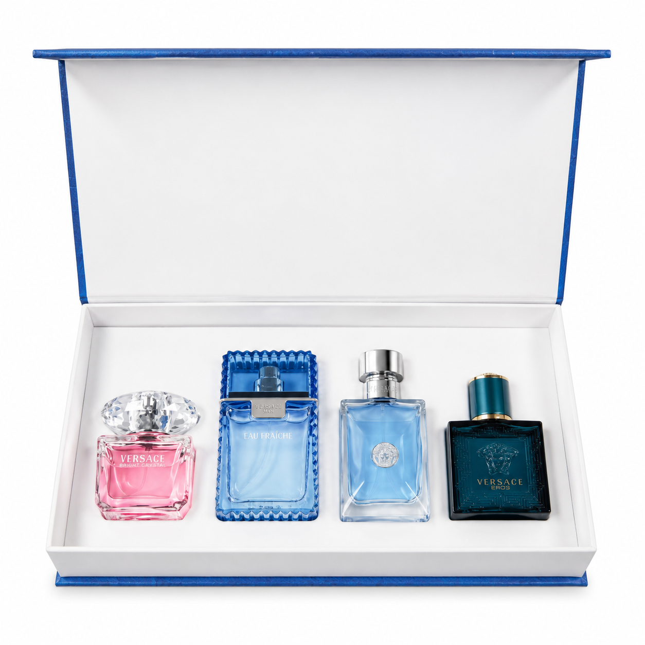 0c6f9793-cf9a-4baa-9ade-ebc7ffadf4d9 پک ۴ عددی ورساچه (Versace 4-Piece Miniature Gift Set) - تصویر 1