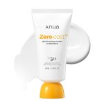 آنوا ضد آفتاب مرطوب کننده مدل زیرو-کست (  Anua Zero-cast Moisturizing Finish Sunscreen +SPF 50)حجم۵۰میل