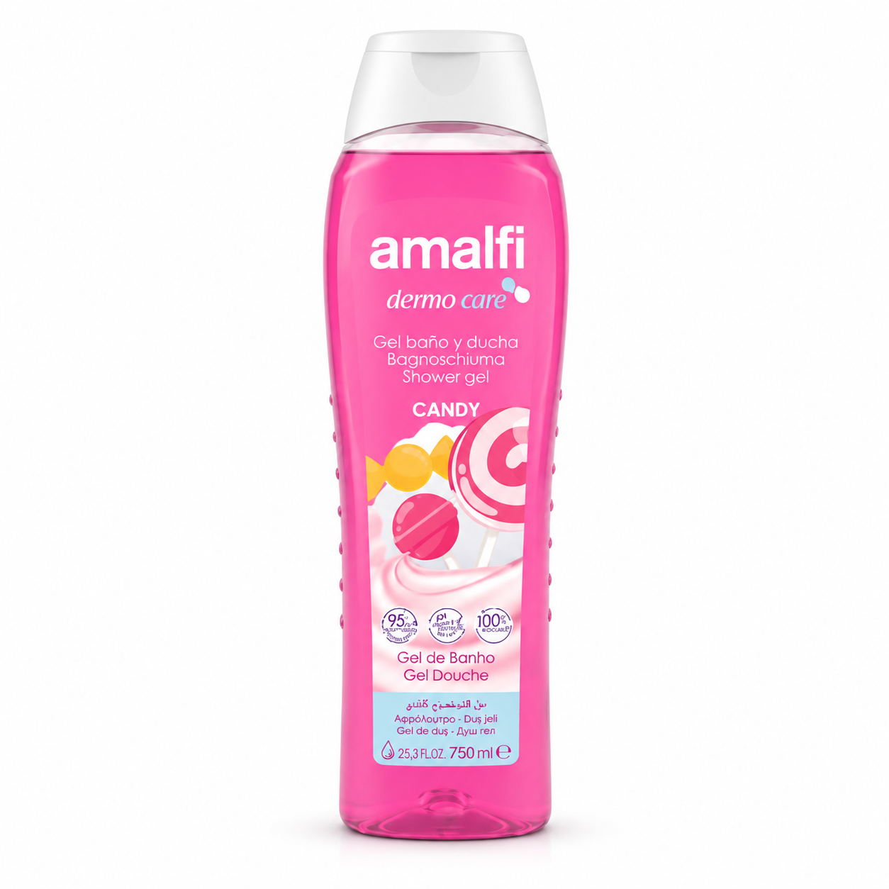 14 ژل حمام و دوش آمالفی مدل کندی (Amalfi Dermo Care Shower Gel - Candy) - تصویر 1