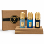 ست ۳ عددی عطر ایبراک (Ibraq) مدل Tobacco Collection – پک هدیه نیش شامل روایح Greek، Brazilian و Spanish Tobacco