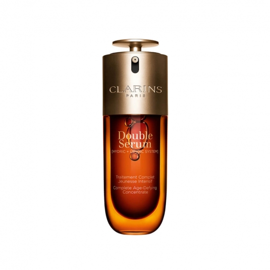 1759148610-Clarins-Double-Serum سرم دابل کلارینس (Clarins Double Serum Complete Age-Defying Concentrate) - تصویر 1