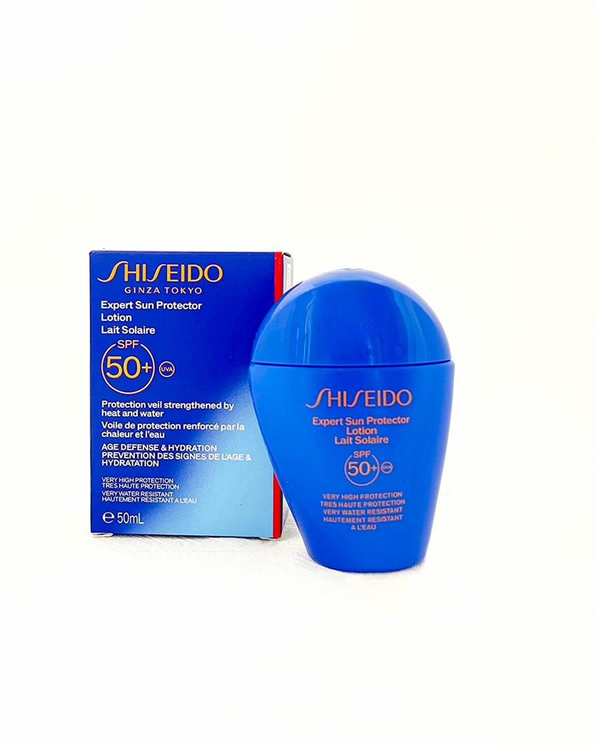 BEVZ95791 شیسیدو ضد آفتاب مدل (Shiseido Expert Sun Protector Lotion SPF 50+ / Lait Solaire )حجم50میل - تصویر 1