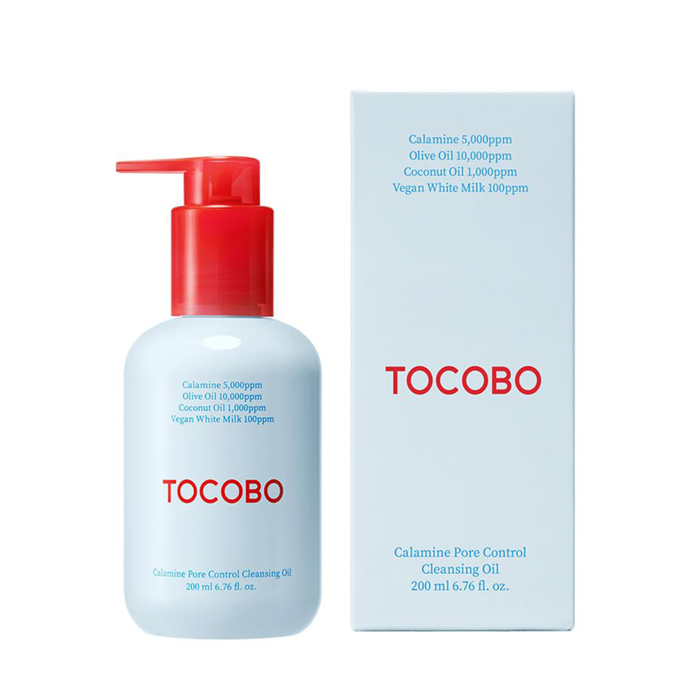 روغن-پاک-کننده-و-کنترل-منافذ-توکوبو-TOCOBO-Calamine-Pore-Control-Cleansing-Oil روغن شستشو کنترل منافذ توکوبو - تصویر 1