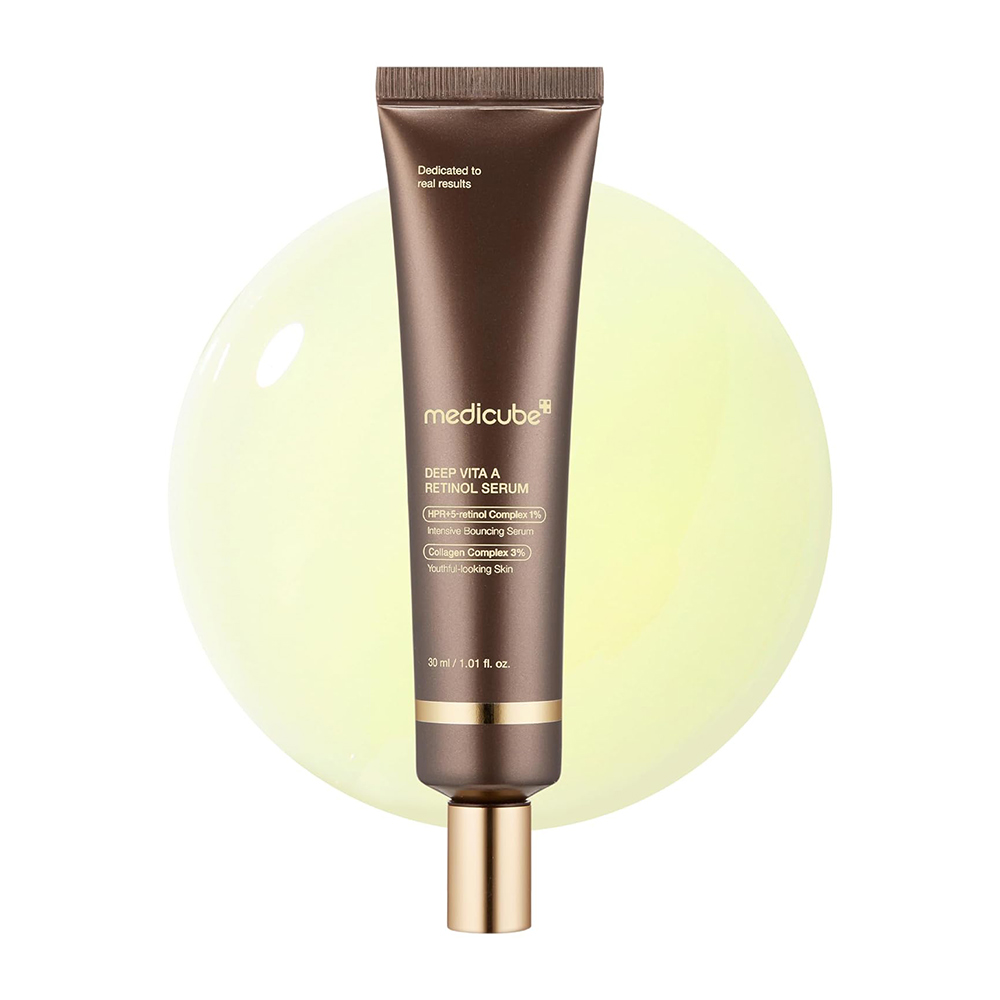 سرم-ضد-چروک-رتینول-مدی-کیوب-Medicube-Deep-Vita-A-Retinol-Serum مدیکیوب سرم رتینول دیپ ویتا آ 30 میل - تصویر 1