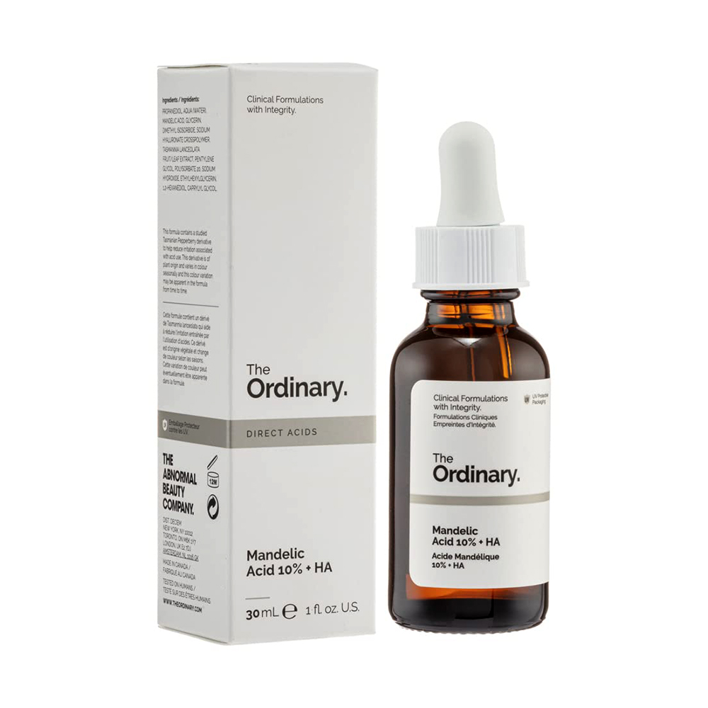 سرم-لایه-بردار-ماندلیک-اسید-۱۰-اوردینری-The-Ordinary-Mandelic-Acid-10-HA-30ml سرم ماندلیک اسید ۱۰٪ + هیالورونیک اسید (The Ordinary) - ۳۰ میلیلیتر - تصویر 1