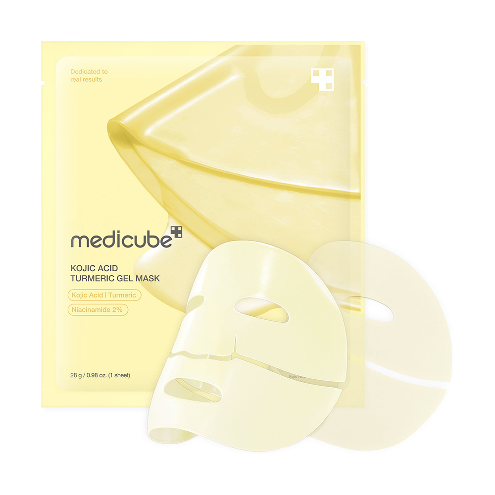 ماسک-ورقه-ای-روشن-کننده-کوجیک-اسید-و-زردچوبه-مدی-کیوب-Medicube-Kojic-Acid-Turmeric-Brightening-Gel-Mask ماسک ورقه ای روشن کننده کوجیک اسید و kurkum Medicube پک4 عددی - تصویر 1