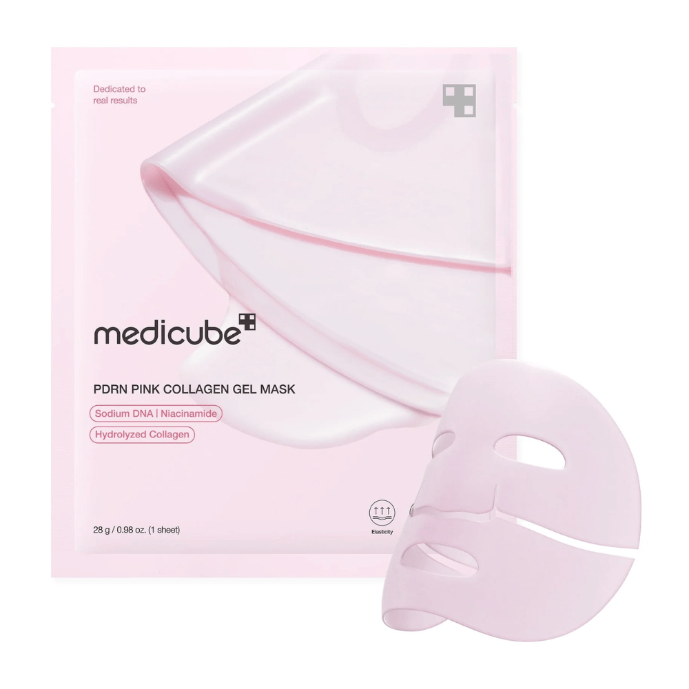 ماسک-ژلی-PDRN-و-کلاژن-مدی-کیوب-MEDICUBE-PDRN-Pink-Collagen-Gel-Mask ماسک ژل کلاژن پی دی آر ان Medicubeپک 4 عددی - تصویر 1