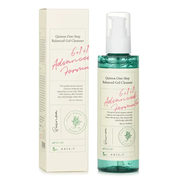 ژل-شستشو-اکسیس-وای-کینوا-AXIS-Y-Gel-Cleanser-600x600 ژل شستشوی متعادل یک مرحلهای کینوا | برند: AXIS-Y - تصویر 1