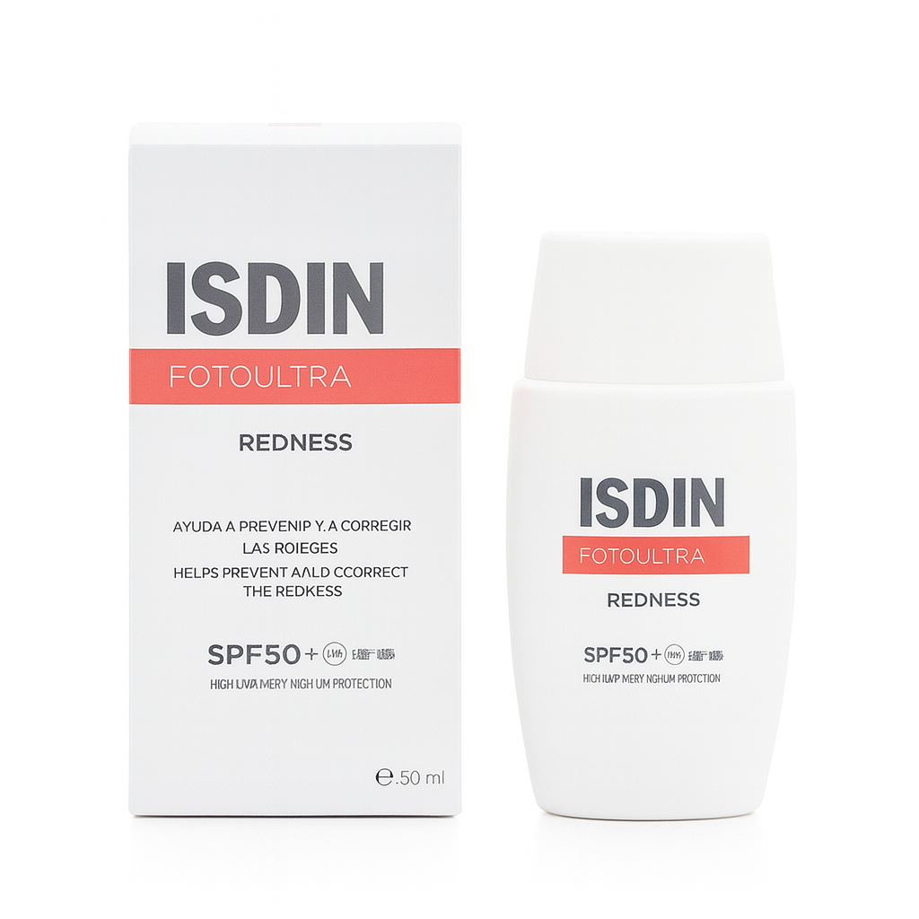 F663A726-03AE-44C1-ACD2-9449552C9F02 ایزدین ضد آفتاب فوتو اولترا ردنس مدل(ISDIN FotoUltra Redness +SPF 50+ 50ml)حجم50میل - تصویر 1