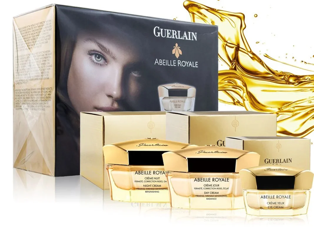 IMG_4295 ست کرمهای ضدچروک و بازسازیکننده پوست گرلن مدل Abeille Royale Day, Night & Eye Cream Set - تصویر 1