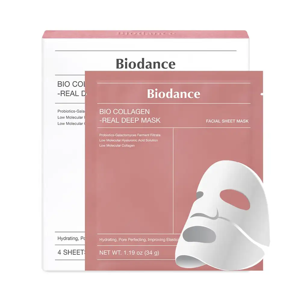 IMG_4878 ماسک ورقهای بیو کلاژن بایودنس مدل Bio Collagen - تصویر 1