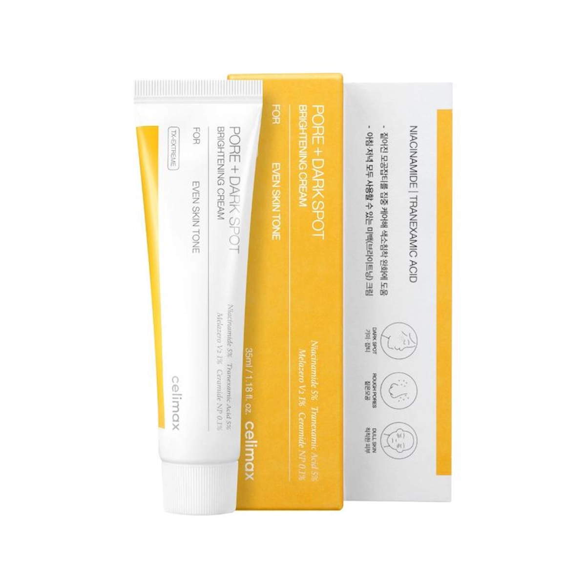IMG_7222 کرم روشنکننده و ضدلک سلیمکس (Celimax Pore + Dark Spot Brightening Cream) - تصویر 1