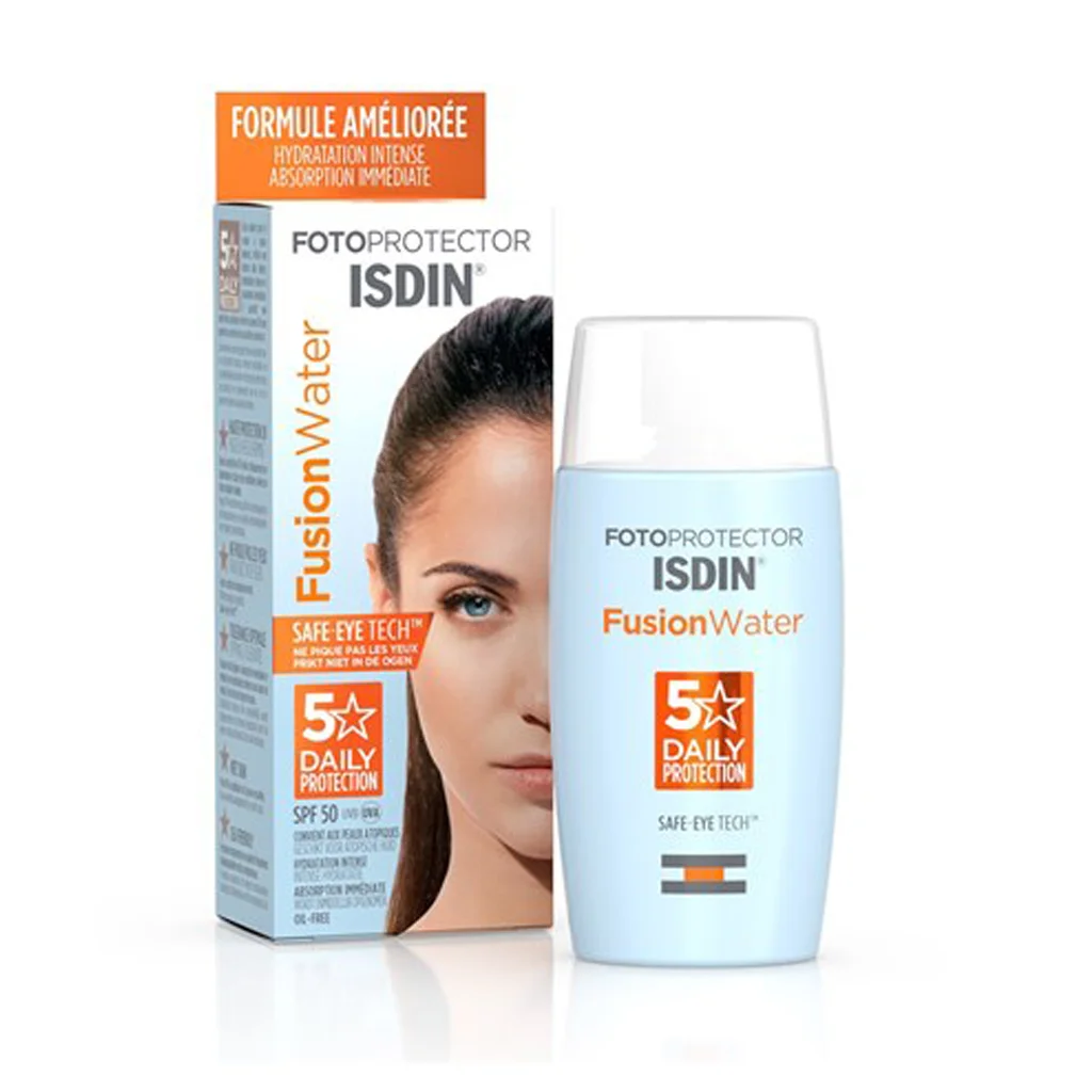 کرم-ضد-آفتاب-فیوژن-واتر-ایزدین-Isdin-Fusion-Water_ ایزدین ضدآفتاب فیوژن واتر مدل (ISDIN Fotoprotector FusionWater +SPF 50) (امارات)حجم50میل - تصویر 1