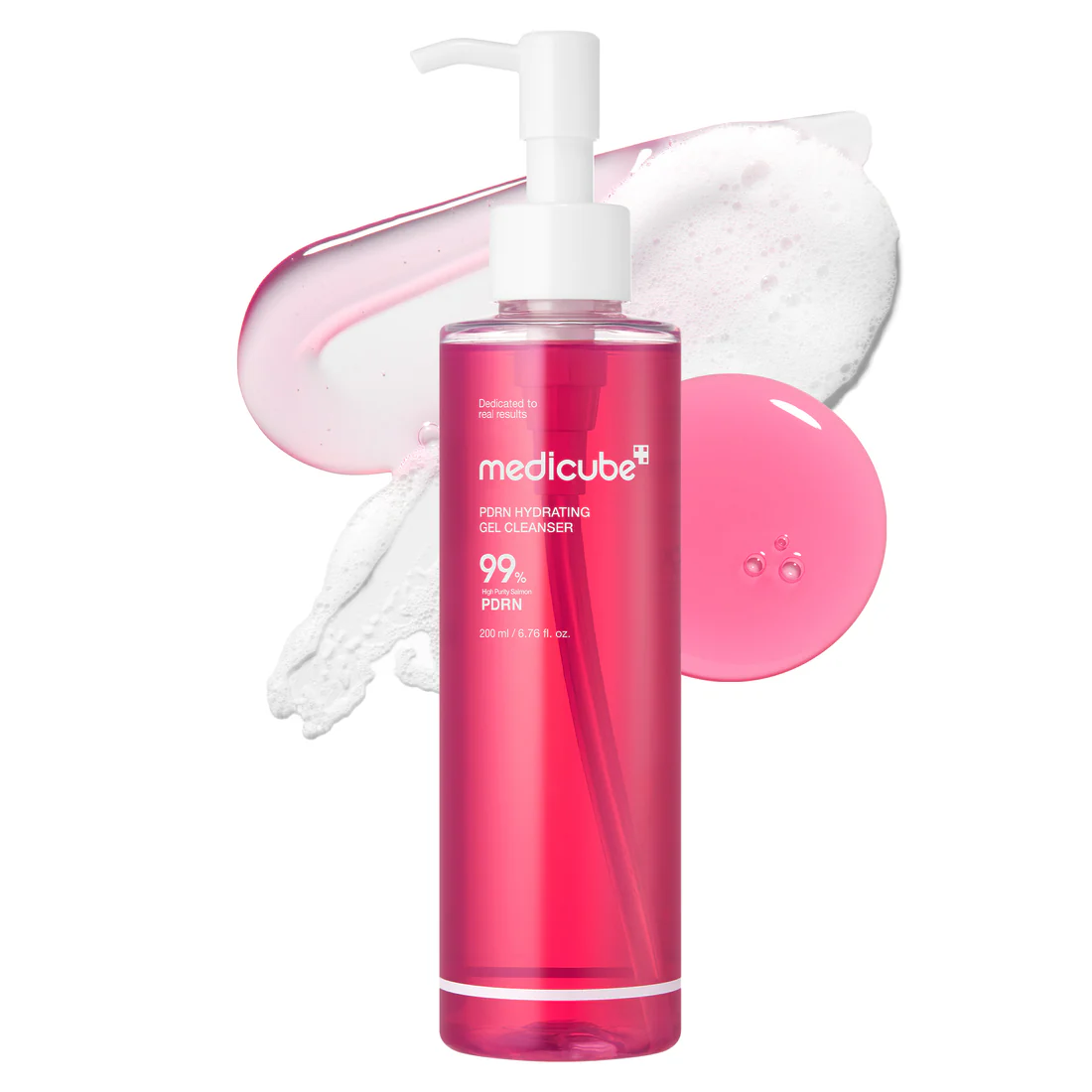 IMG_3738 مدیکیوب شوینده PDRN آبرسان و جوانسازMEDICUBE PDRN Pink Gel Cleanser - تصویر 1