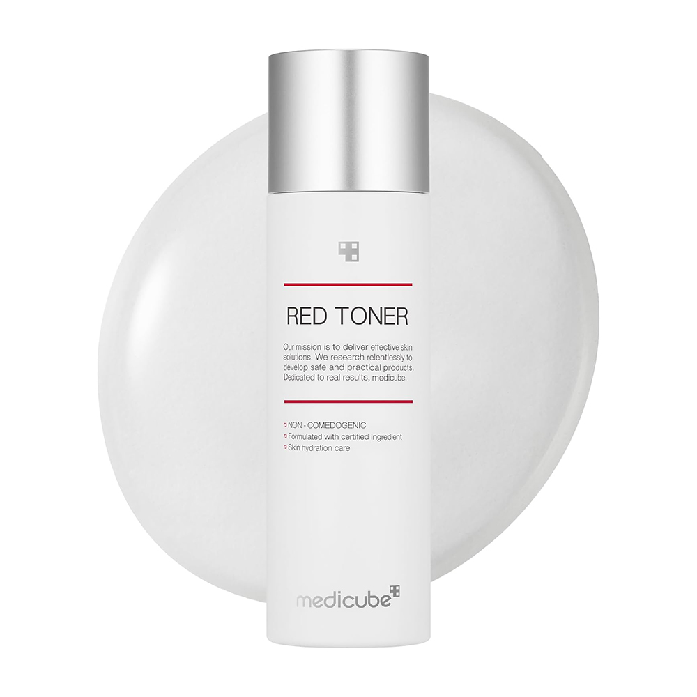 Medicube-Red-Toner-2.0-1 مدیکیوب تونر ضد جوش و تسکین دهنده - تصویر 1