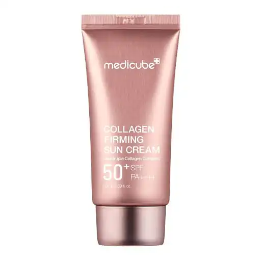 کلاژن مدیکیوب ضد آفتاب و سفتکننده کلژن فیرمینگ مدل (++++Medicube Collagen Firming Sun Cream +SPF 50 PA ) حجم50میل - تصویر 1