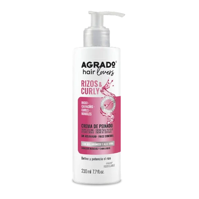 28 کرم حالتدهنده و تقویتکننده فر مو آگرادو (Agrado) مدل(230میل) Rizos & Curly - تصویر 1