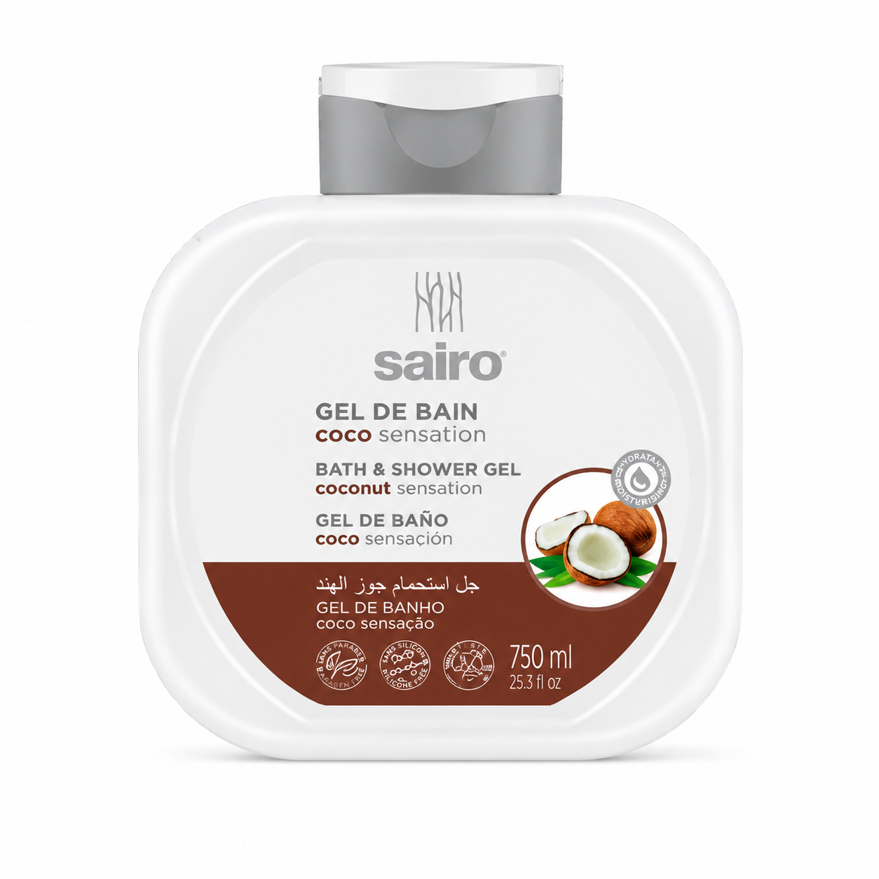 3 ژل حمام و دوش سایرو – کوکو سنسیشنSairo Bath & Shower Gel – Coco Sensation - تصویر 1