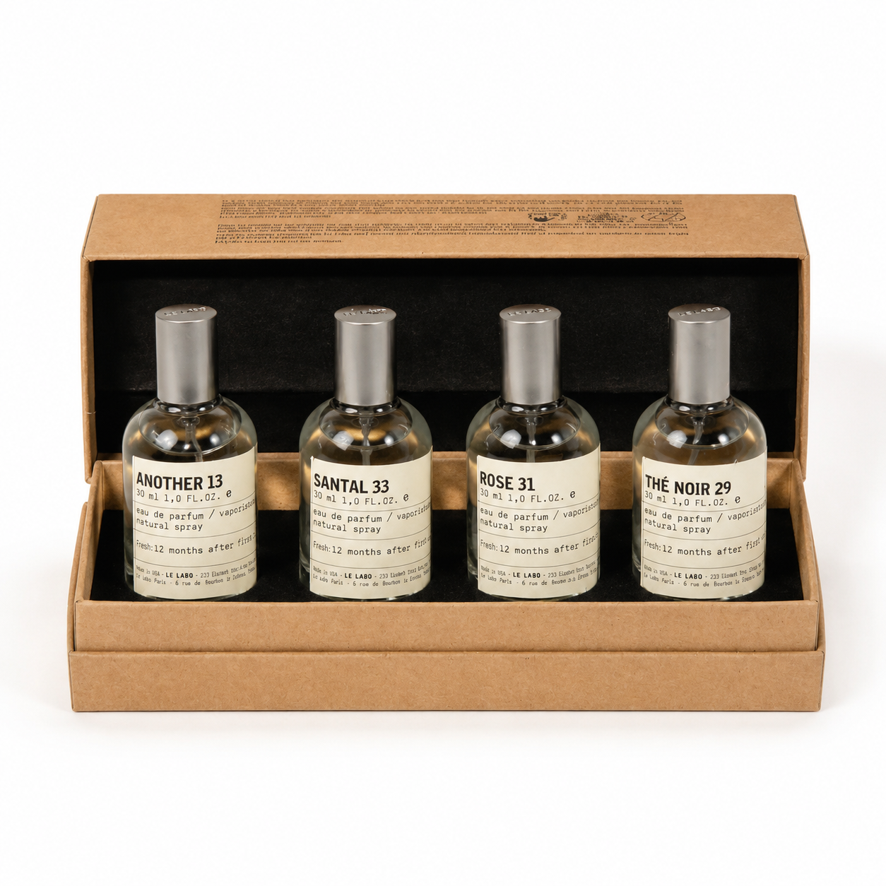 30d0773a-a934-46a3-abd6-57685f677560 ست ۴ عددی عطر له لابو (Le Labo) مدل Discovery Set – شامل Another 13، Santal 33، Rose 31 و Thé Noir 29 - تصویر 1