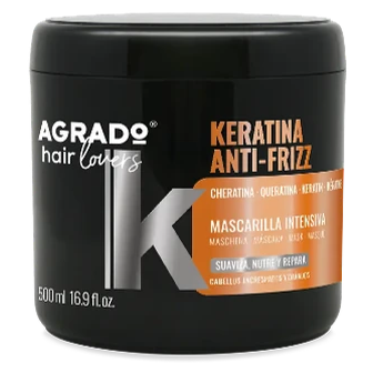 31 ماسک موی آگرادو (Agrado) (500میل) Keratina Anti-Frizz - تصویر 1