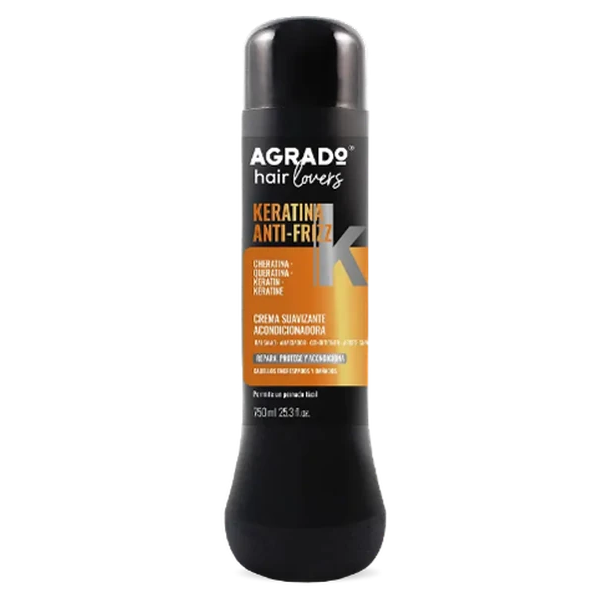 35 نرمکننده ضد وز و ترمیمکننده آگرادو (Agrado) مدل Keratina Anti-Frizz(750میل) - تصویر 1