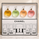 ست ۴ عددی عطر زنانه شنل (Chanel) مدل Chance Discovery Set – پک هدیه لوکس با طرح بوتیک شنل پاریس - تصویر 2