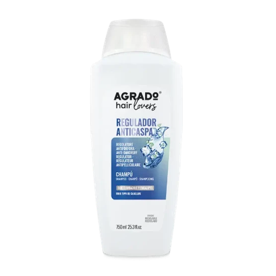40 شامپو ضد شوره و تنظیمکننده پوست سر آگرادو (Agrado) مدل Regulador Anticaspa(750میل) - تصویر 1