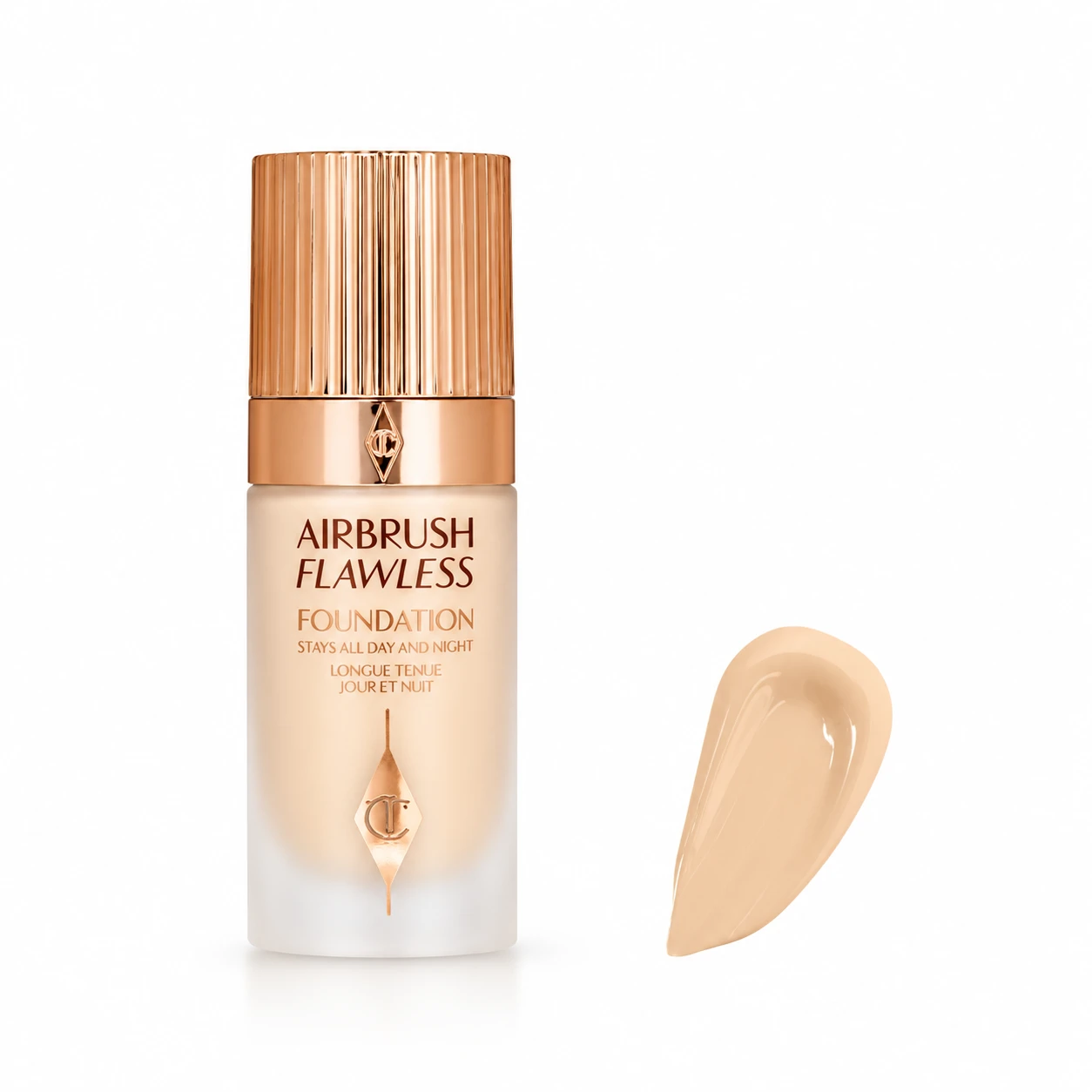 41f29640-f7d5-4526-98f0-e899499e3c30 کرم پودر شارلوت تیلبری مدل AIRBRUSH FLAWLESS شماره 1 - تصویر 1