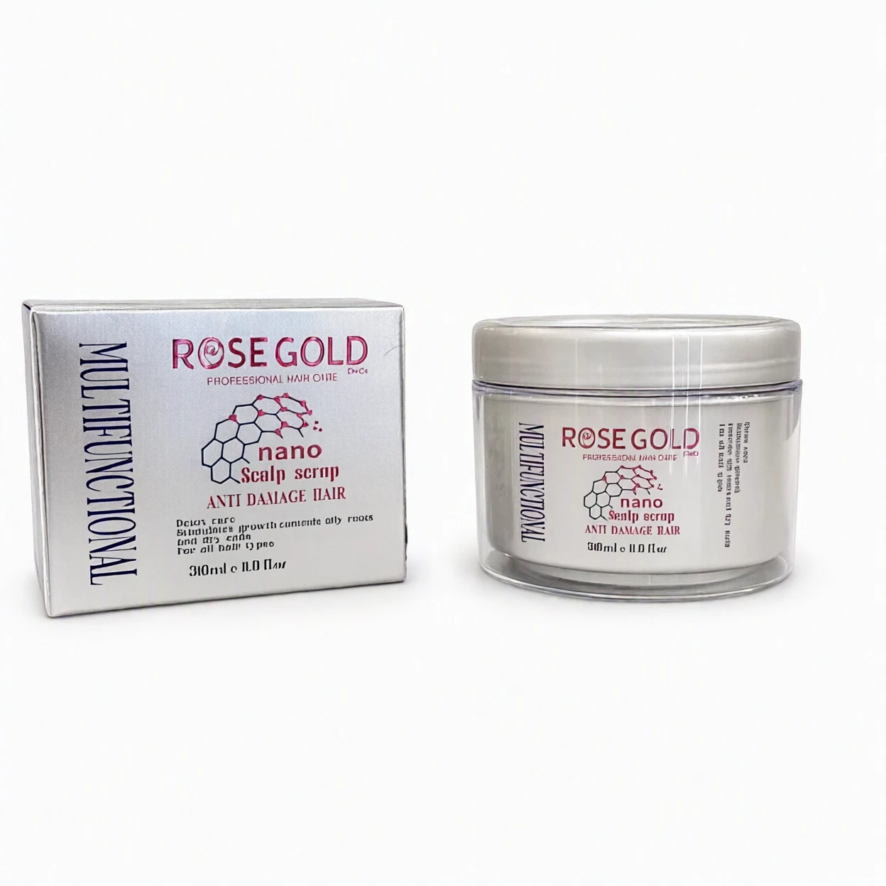 5bd5b747-9443-43c1-9547-ee85617a65a8 اسکراب لایهبردار و سمزدای پوست سر رز گلد مدل Nano Scalp Scrap حجم ۳۱۰ میلیلیتر - تصویر 1