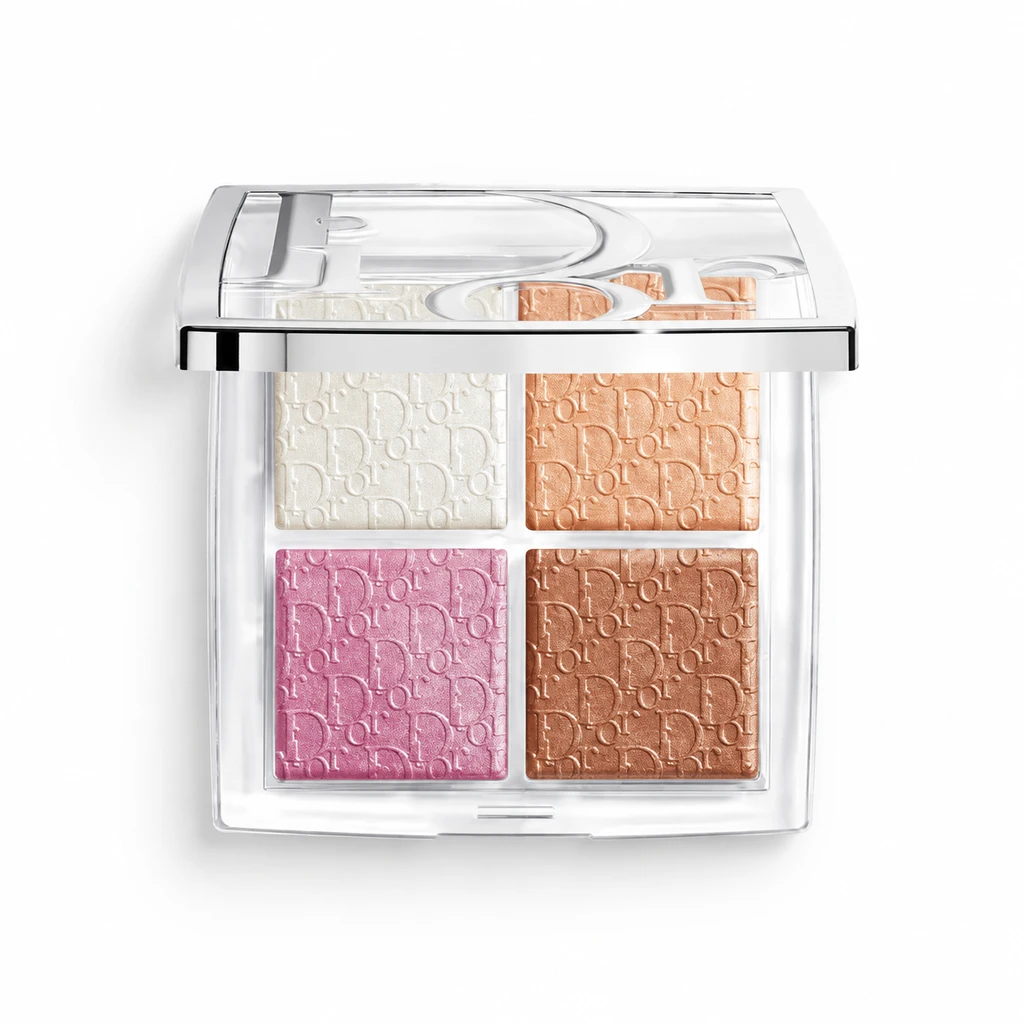 65bf1fb5-3e00-4b41-b25e-a1d550218c9b پالت هایلایتر و کانتور صورت دیور بکاستیج Glow Face Palette ۴ شید001 - تصویر 1