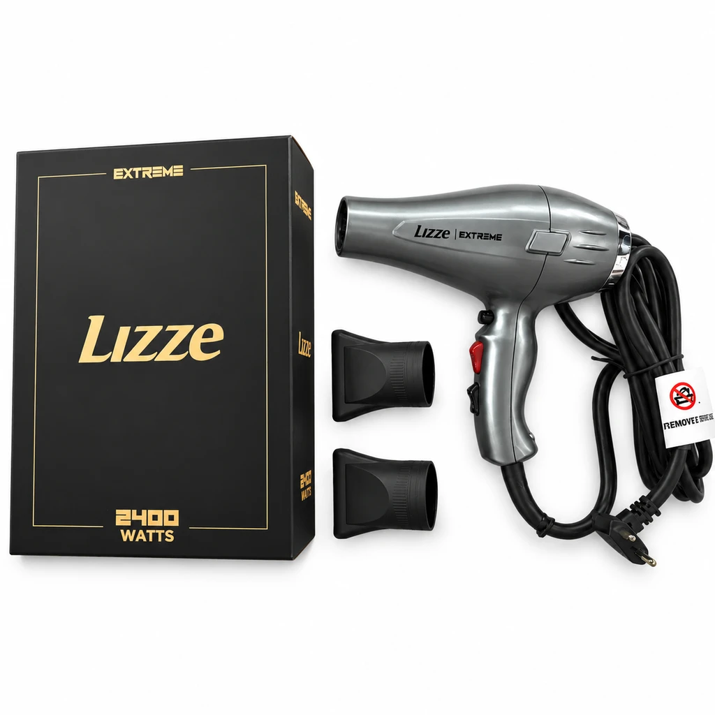 94493f9c-9896-4bb1-9351-61158281e573 سشوار حرفهای لیزه مدل اکستریم (Lizze Extreme) توان ۲۴۰۰ وات - تصویر 1