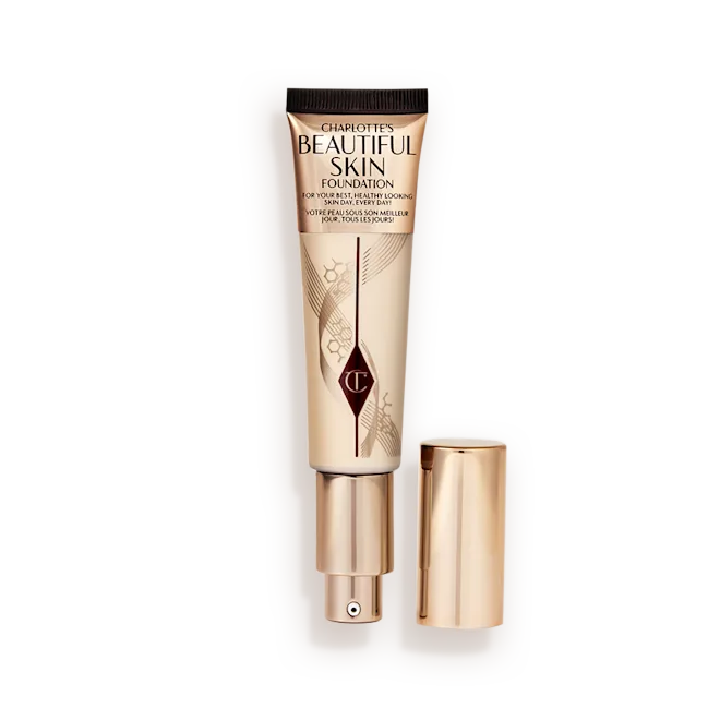 BEAUTIFUL_SKIN_FOUNDATION_SHADE_1_LID_SIDE شارلوت تیلبری کرم پود تیوپی Beautiful Skin – (۳۰ میلیلیتر) (NEUTRAL NEUTRE1) - تصویر 1