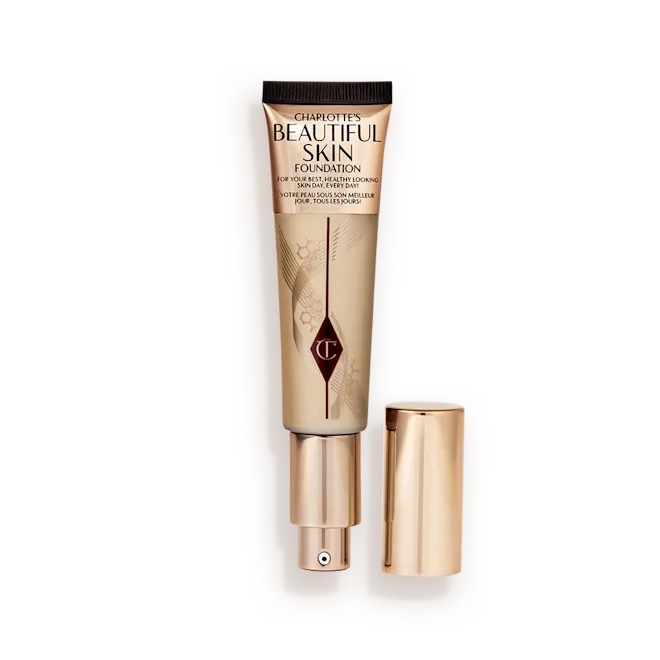 BEAUTIFUL_SKIN_FOUNDATION_SHADE_3_COOL_LID_SIDE شارلوت تیلبری کرم پود تیوپی Beautiful Skin – (۳۰ میلیلیتر) (COOL FROID 3) - تصویر 1