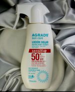 آگردو ضد آفتاب اسپری مدل(Agrado Sun Care Sensitive Sunscreen Lotion Spray +SPF 50  250ml)حجم250میل - تصویر 2