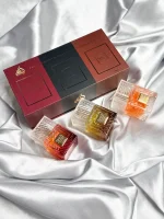 ست ۳ عددی عطر لطافه (Lattafa) مدل خمره (Khamrah) – پک هدیه شامل Khamrah، Khamrah Qahwa و Khamrah Dukhan - تصویر 2