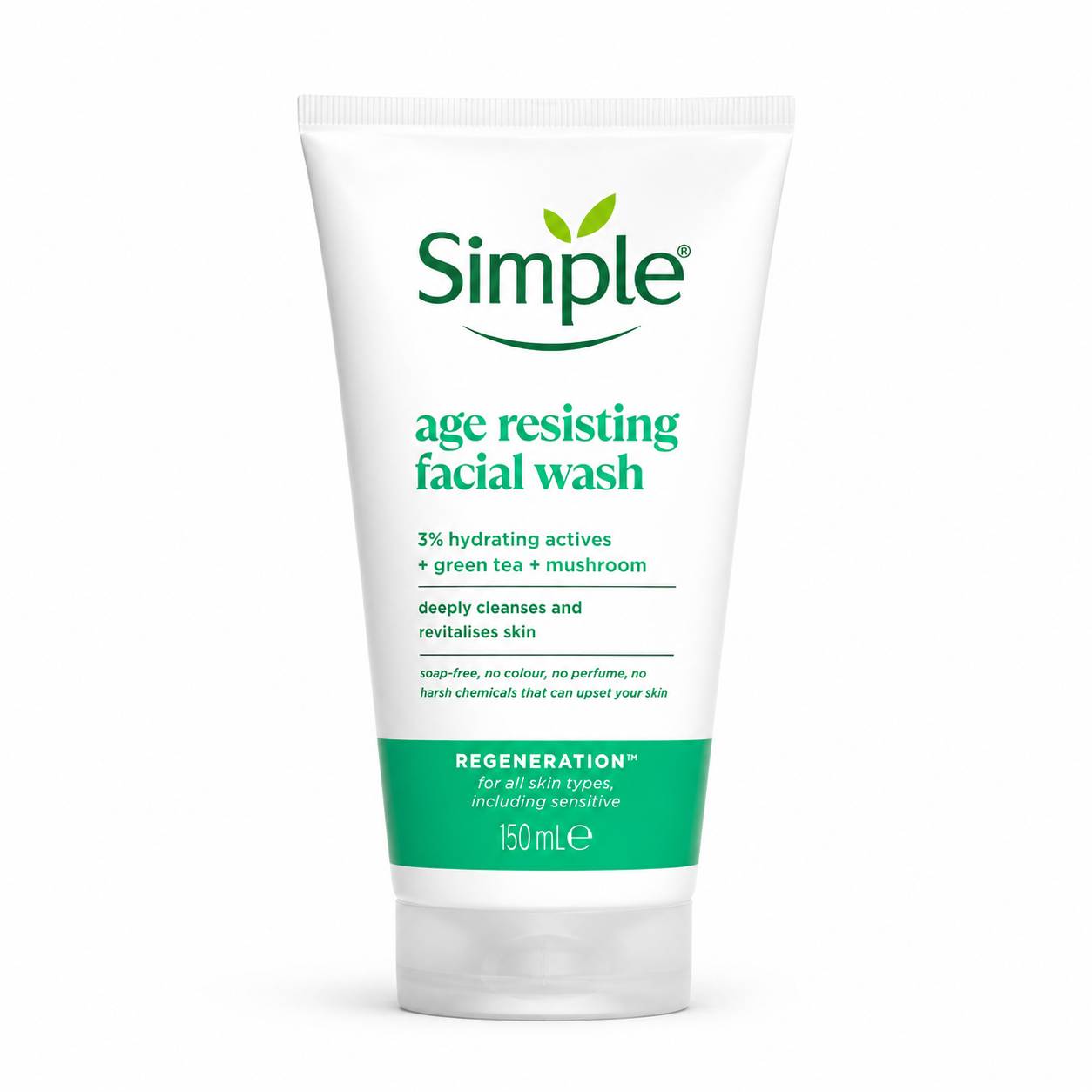 a9af50dd-b315-419a-891e-c7764193aa27.png شوینده صورت و جوانساز سیمپل مدل Age Resisting - تصویر 1