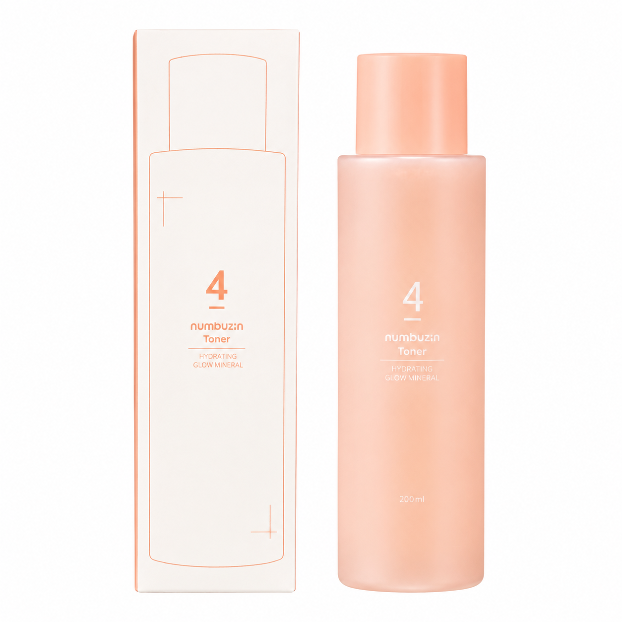 bcf4dce3-6cde-4ac7-9c09-81def5049759 تونر شماره ۴ نامبوزین (numbuzin No.4 Hydrating Glow Mineral Toner) - تصویر 1