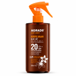 آگرادو روغن ضدآفتاب برنزه مدل(Agrado Sun Care Aceite Solar (Sun Oil) +SPF 20, 220 ml)حجم 220میلی لیتر