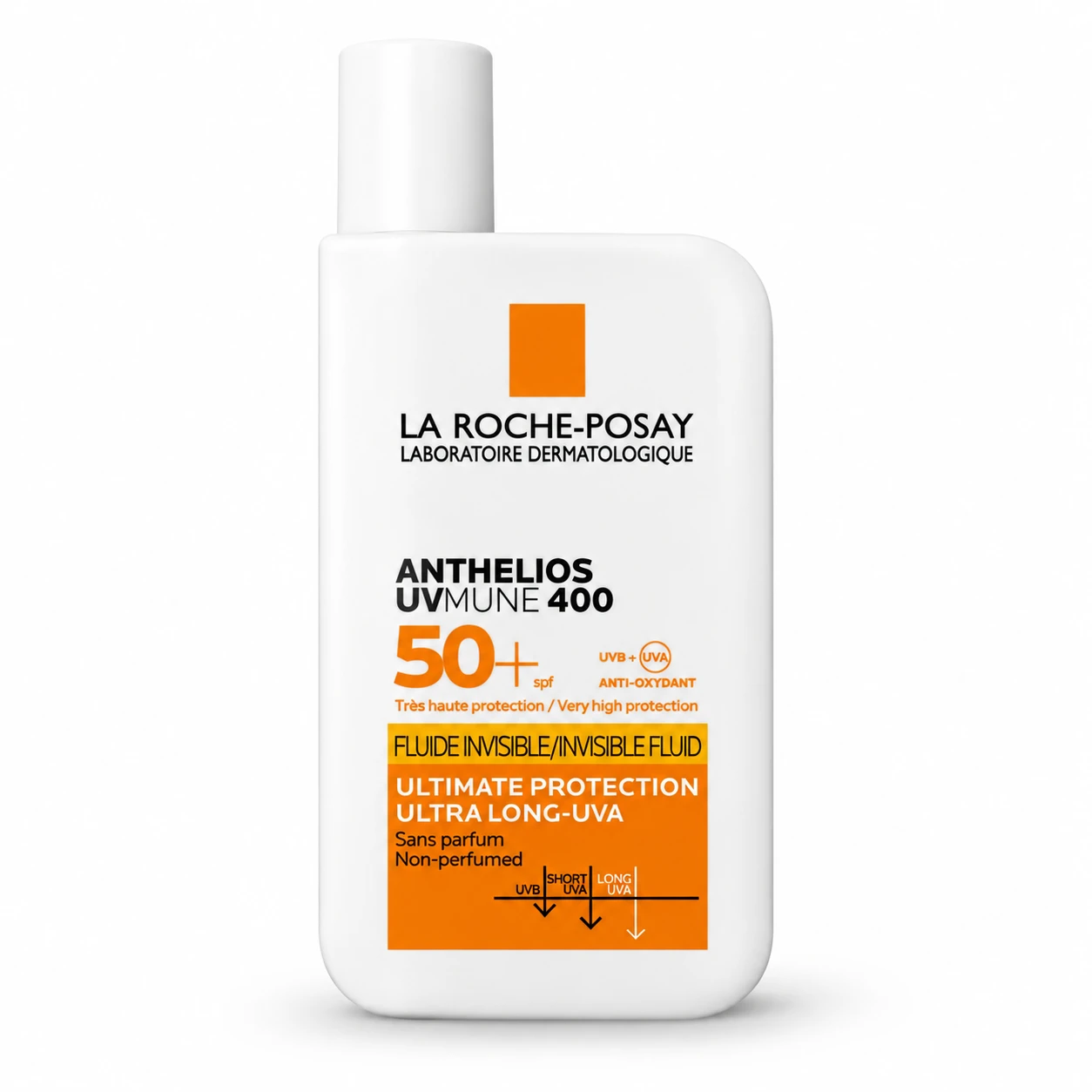 e6d68e43-22a2-4fd3-a6bb-3e18c207b41b لاروش پوزای ضدآفتاب فلوئید آنتلیوس ( La Roche-Posay Anthelios UVMune 400 Invisible Fluid +SPF 50 )حجم50میل - تصویر 1