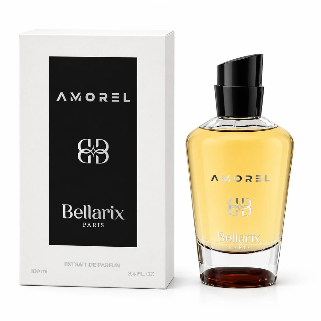 اکستریت دو پرفیوم بلاریکس مدل آمورل اکستریت دو پرفیوم بلاریکس مدل آمورل (Bellarix Amorel Paris) حجم 100 میلیلیتر - تصویر 1