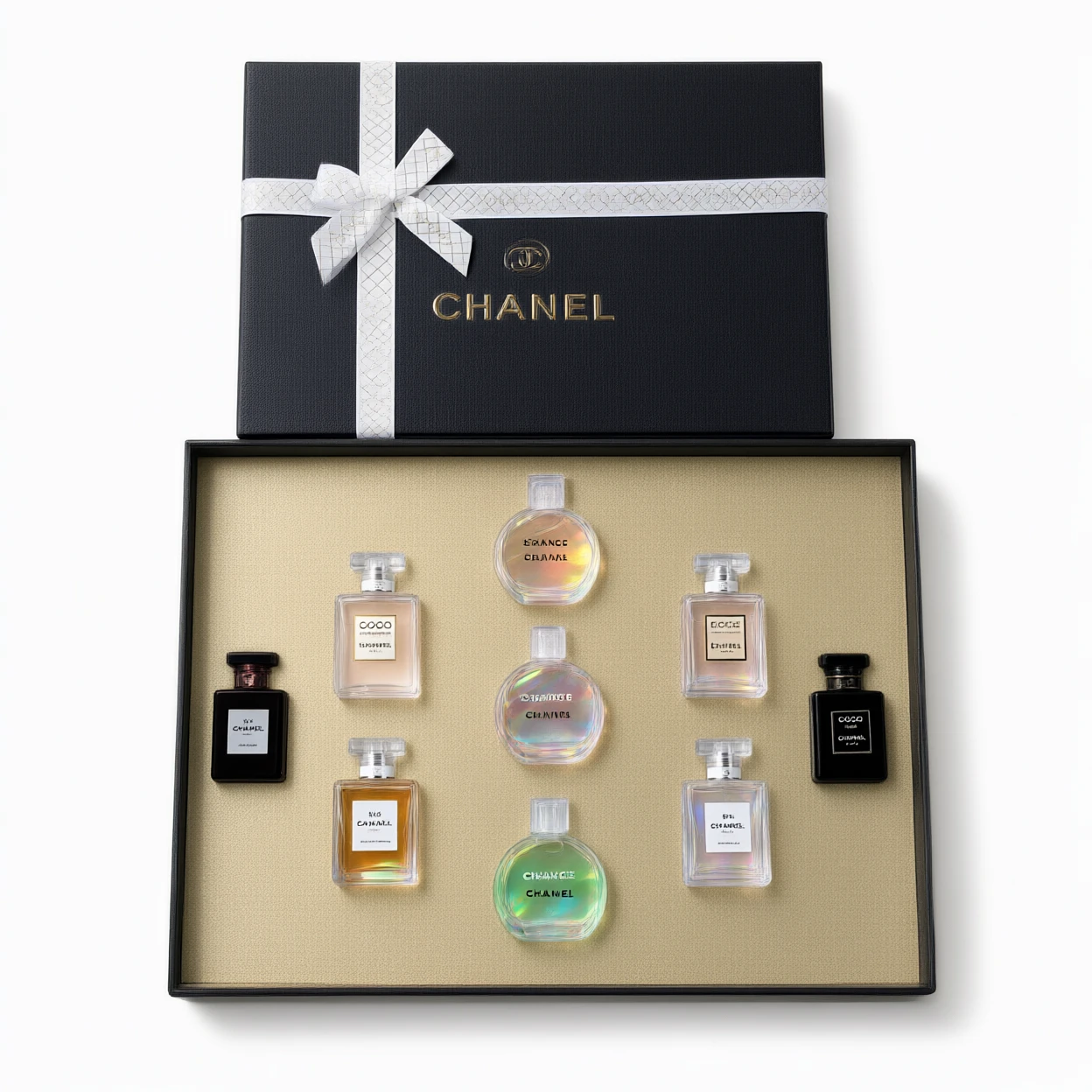 گیفت ست ادکلن زنانه ۹ عددی شانل گیفت ست ادکلن زنانه ۹ عددی شانل (Chanel Miniature Gift Set 9-Piece) - تصویر 1